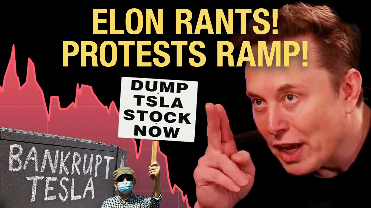 Elon Musk THREATENS but Tesla Protests ESCALATE