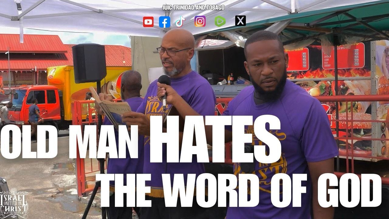 OLD MAN HATES THE WORD OF GOD