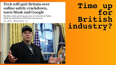 The Online Safety Act and the Self-Deletion of Innovative Britain