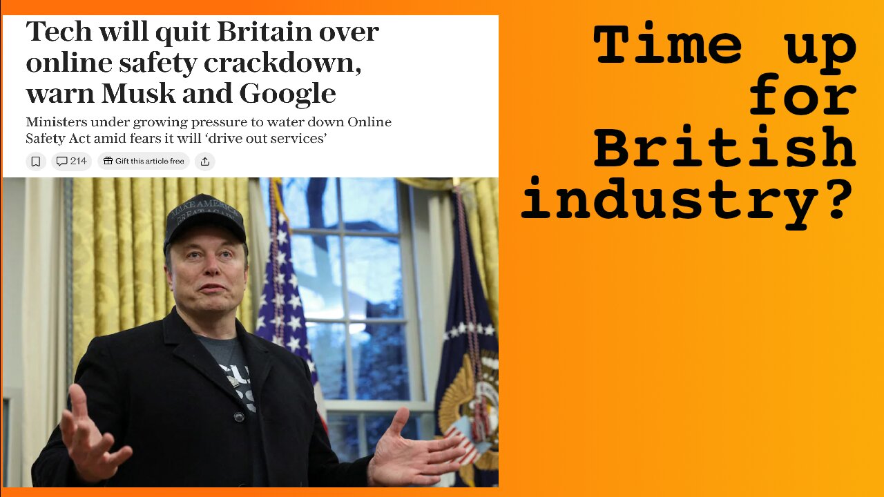 The Online Safety Act and the Self-Deletion of Innovative Britain
