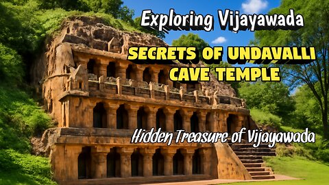 Exploring Vijayawada | Undavalli Cave | Ancient Rock Cut Wonder