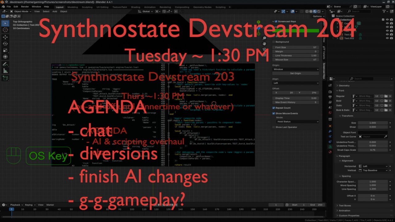 Synthnostate Devstream 204
