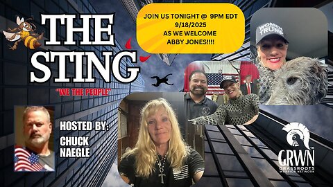 The Sting Podcast with ABBY JONES!!!