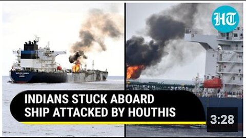 "Houthi Rebels Attack British Oil Tanker, M_V Marlin Luanda"