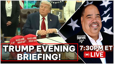 TRUMP EVENING BRIEFING: EXECUTIVE ORDERS | ANOTHER PRESS CONFERENCE | BIG PAM BONDI UPDATE!