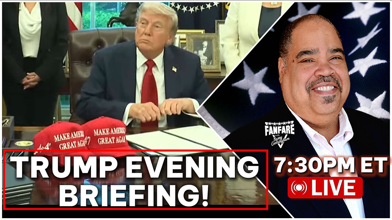 TRUMP EVENING BRIEFING: EXECUTIVE ORDERS | ANOTHER PRESS CONFERENCE | BIG PAM BONDI UPDATE!