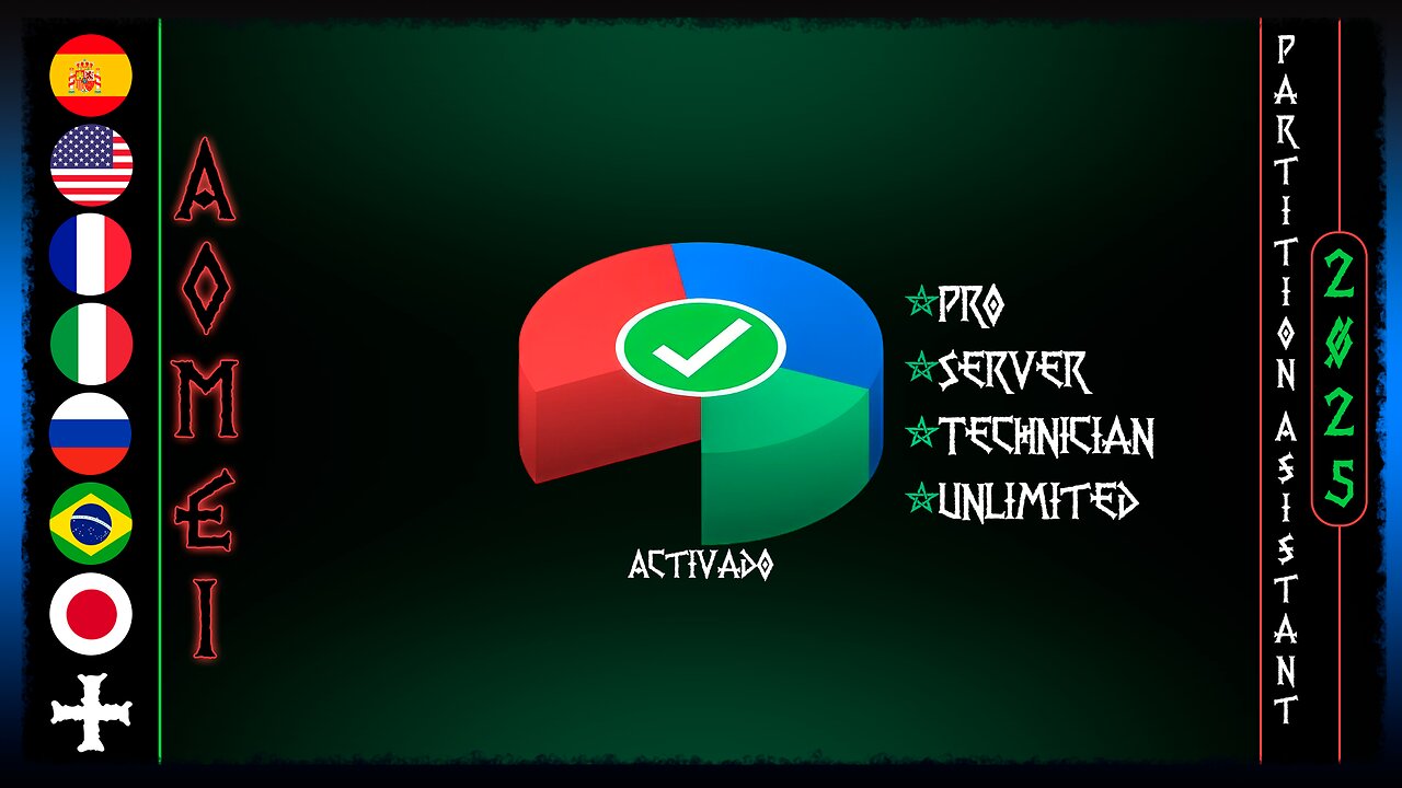 Descargar e Instalar AOMEI Partition Asistant 2025 Full Español ML