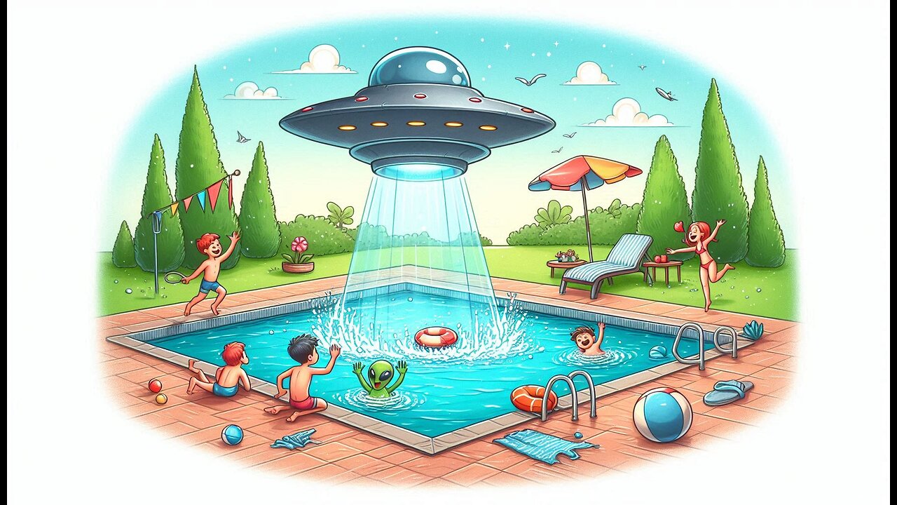 UFO or Drowning?