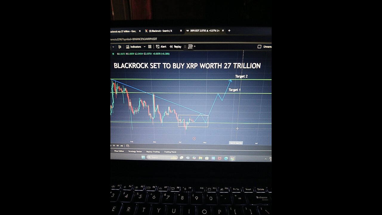 Trump and Blackrock Bullish on XRP Crypto