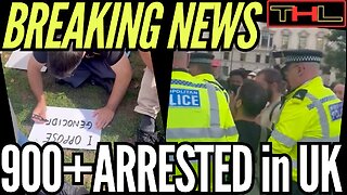 BREAKING NEWS | The Homeless Left UK Viewer Faces TERRORISM Charge After Mass #FreePalestine ARREST