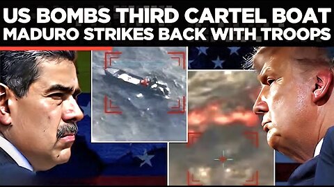 Fiery US Missile Strike Destroys Cartel Boat Sparks Venezuela Showdown In Caribbean