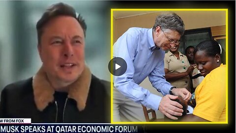 BREAKING VIDEO: Elon Musk DESTROYS Bill Gates During Interview At Qatar Economic Forum