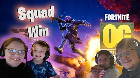 Squad Win In OG Fortnite (Full Game)