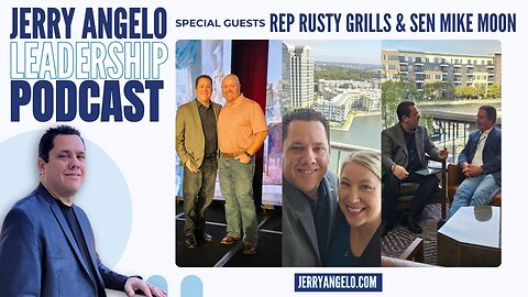 Jerry Angelo Leadership Podcast – Episode 11 with Rusty Grills & Mike Moon