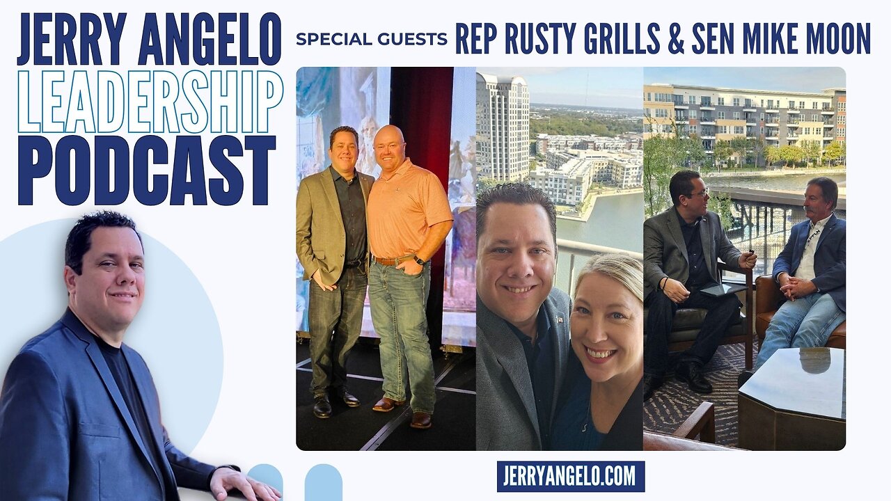 Jerry Angelo Leadership Podcast – Episode 11 with Rusty Grills & Mike Moon