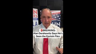 BREAKING: Alan Dershowitz Says He’s Seen the Epstein Files