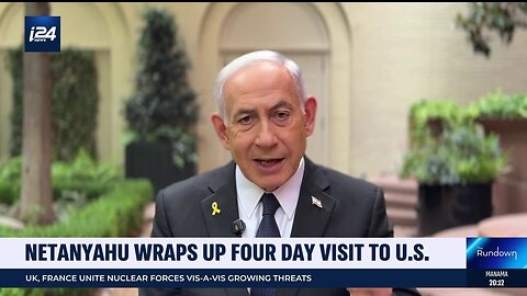 Netanyahu wraps up four day visit to U.S.