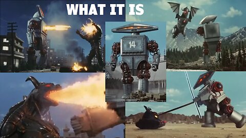 What It Is: Nos, QTipp, KR-ES 1 ( feat Manunaru faux-bot) hip hop video