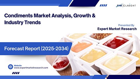 Condiments Market| Trends, Growth & Forecast 2025-2034