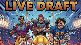 Crush the Competition: LIVE Fantasy Football Draft Like a PRO!