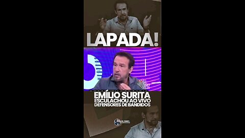 Parabéns Emílio Surita! Trás Mais Informações do Que a Mídia Militante Que Defende Bandidos.🇧🇷