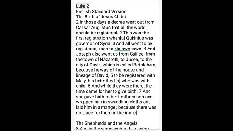 Luke Chapter 2 ESV
