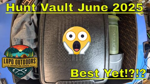 June 2025 Hunt Vault Box Unboxing Did I Find Something BIG?