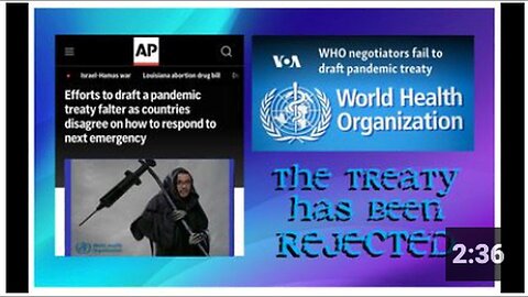"Bill Gates-Appointed Tedros Dubbed 'Biological Terrorist', Pandemic Treaty Deemed Failed"
