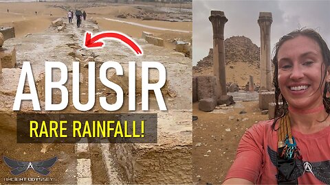 Pyramid of Sahure Awakens after Rare Rainfall! | SECRETS OF ABUSIR (Part 3)