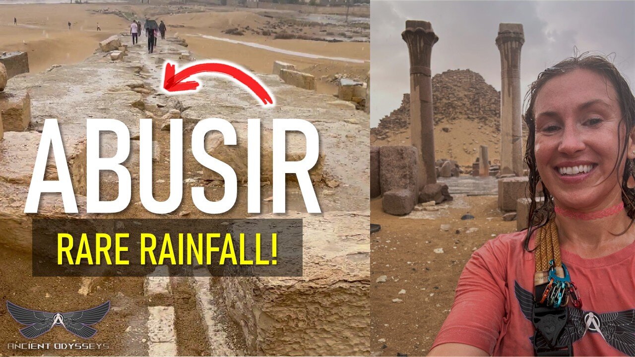 Pyramid of Sahure Awakens after Rare Rainfall! | SECRETS OF ABUSIR (Part 3)