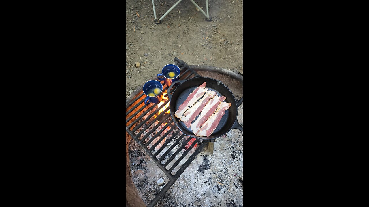 you have to make this gourmet campfire breakfast