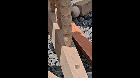 DIY Headboard Spindle Fixtures
