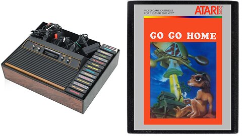 Atari 2600 - Gogo Home Monster