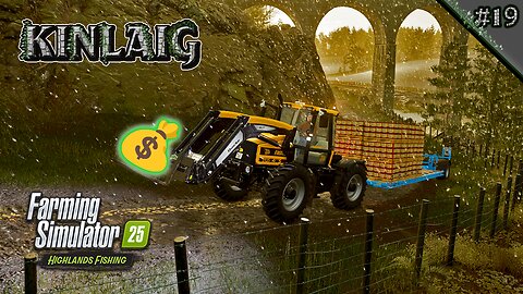£378K PAYDAY IN THE SNOW!💰❄️ New JCB & The Logging Begins! 🌲🚜| Kinlaig Ep. 19 | Farming Simulator 25