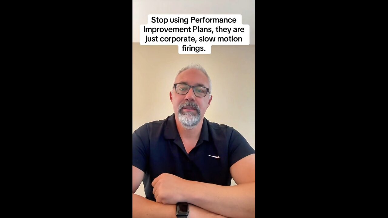 Stop 🛑 using Performance Improvement Plans
