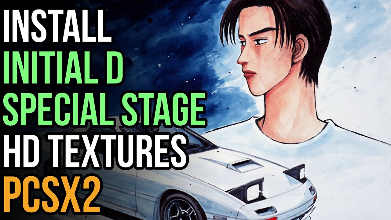 How to Install Initial D Special Stage HD Texture Pack in PCSX2
