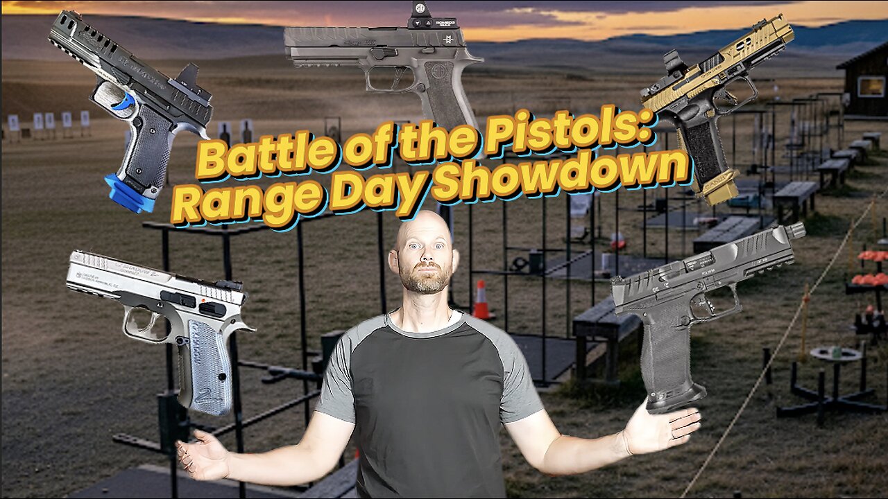 Battle of the Pistols: Canik vs SIG vs CZ vs Walther | Range Day Showdown