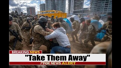 Homeless MOB 'Stands Ground'... as Trump ERASES 4-Mile DC Encampment