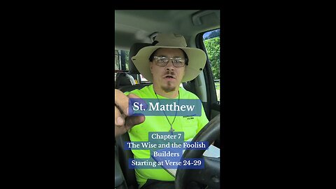 St Matthew Chapter 7