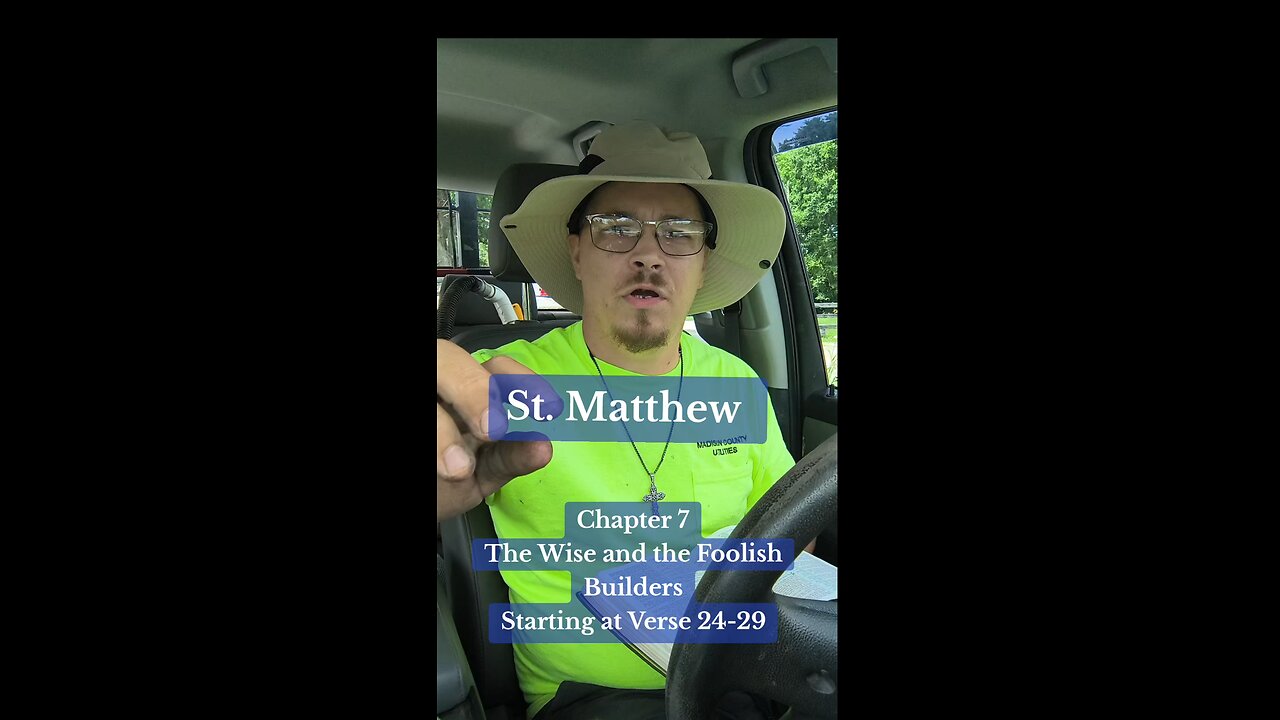 St Matthew Chapter 7