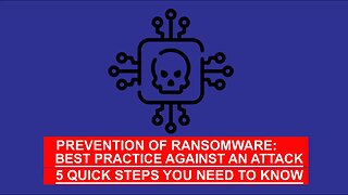 [OLD-CONTENT] You Need To Protect Yourself Against Ransomware Now! #ransomware
