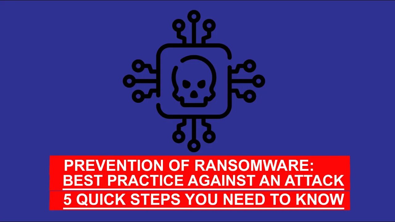 [OLD-CONTENT] You Need To Protect Yourself Against Ransomware Now! #ransomware
