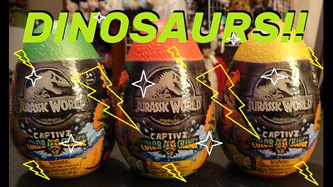 Jurasic World Captivz color change