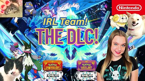 🔴starting the DLC in POKEMON VIOLET! | IRL Team based on Local Flora & Fauna