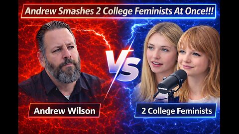 AVD Live! Andrew Wilson Lays Waste To Two Femtards On Whatever.