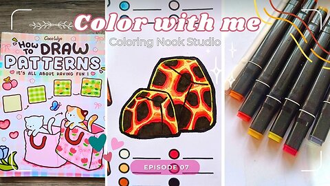 CWM 7 | How to Color a Lava Rock Pattern? | Coloring Hack for Beginners |No Acrylic? Try This Trick!