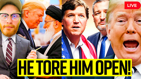 Tucker Carlson BLASTS Ted Cruz on Iran 🚨 | Trump’s RUNS to WHITE HOUSE for PLANS!