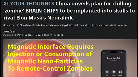 China Has Actually Been Implanting Brainchipzombies For Decades Just Like the USA Medical Mafia
