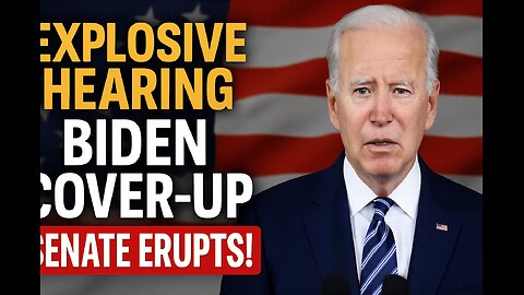 🔴 Biden Cover-Up Hearing Erupts on Senate Floor – Democrats Walk Out!