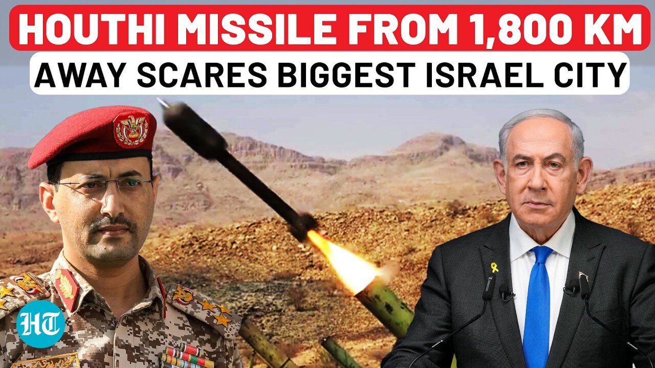 Houthi Revenge For Yemen Strikes Turn Unstoppable? After Drone Blitz, Now Missile From 1,800 KM Away